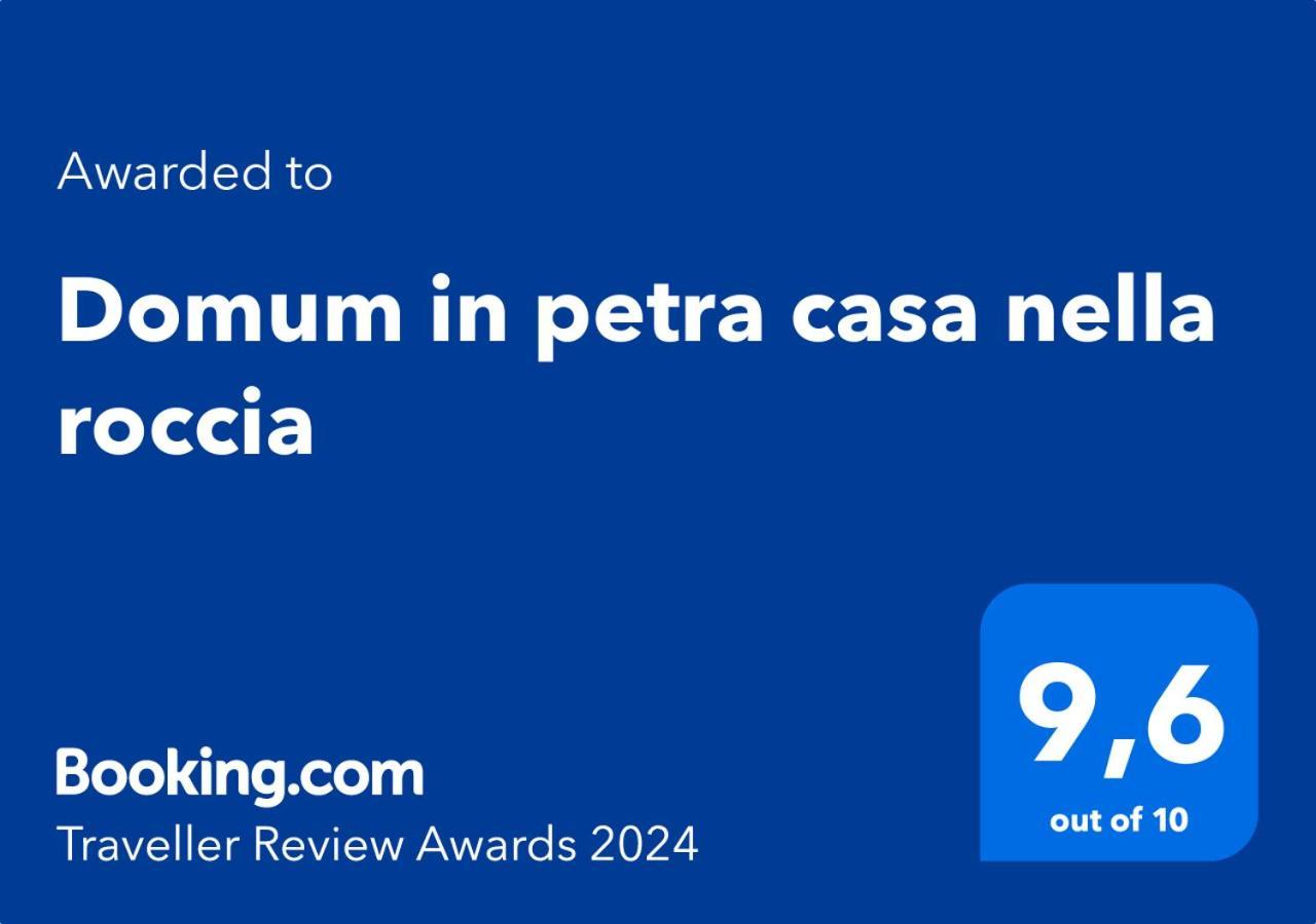Domum In Petra Casa Nella Roccia Self Check - In Villa Modica Exteriör bild