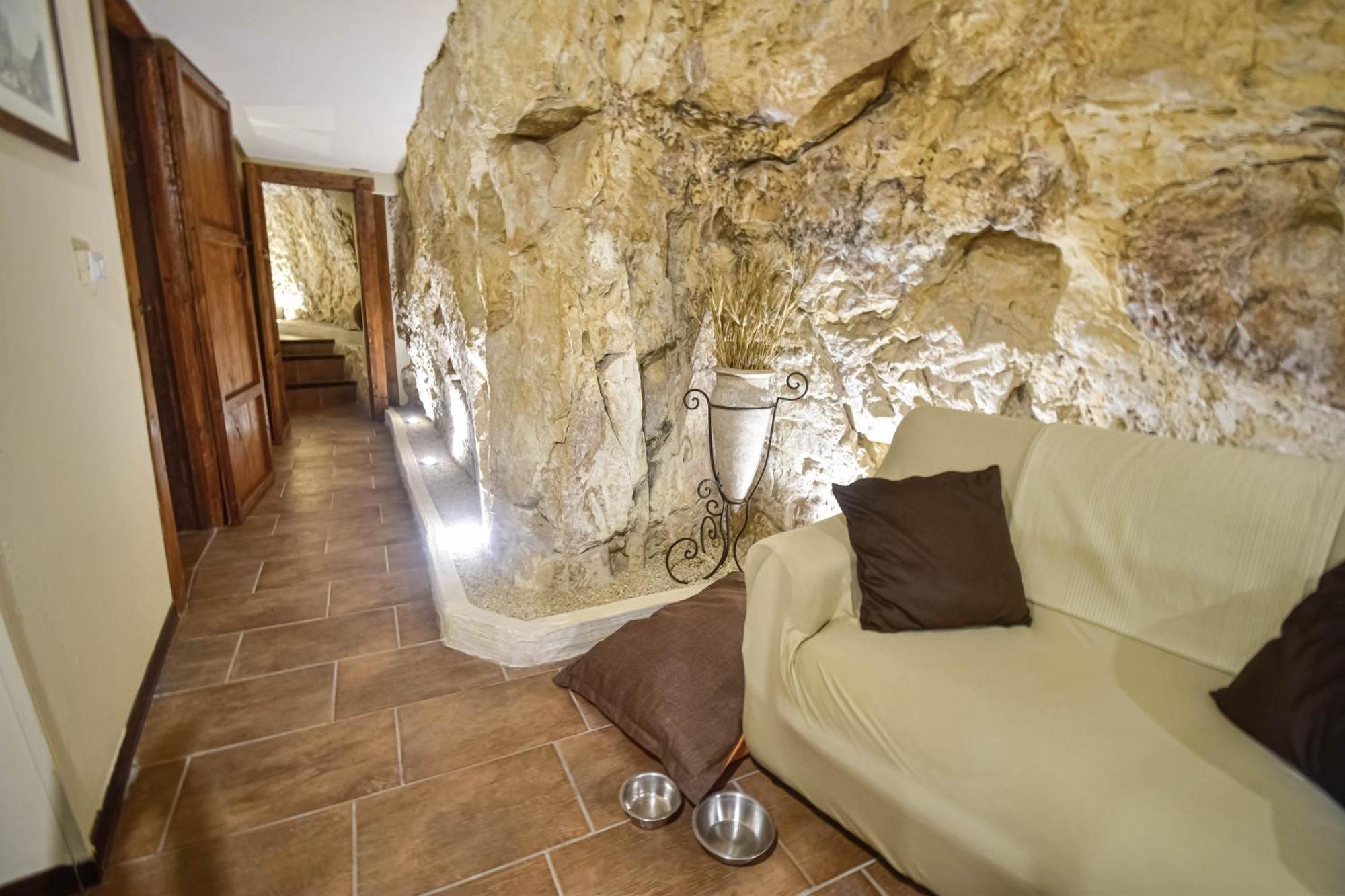 Domum In Petra Casa Nella Roccia Self Check - In Villa Modica Exteriör bild
